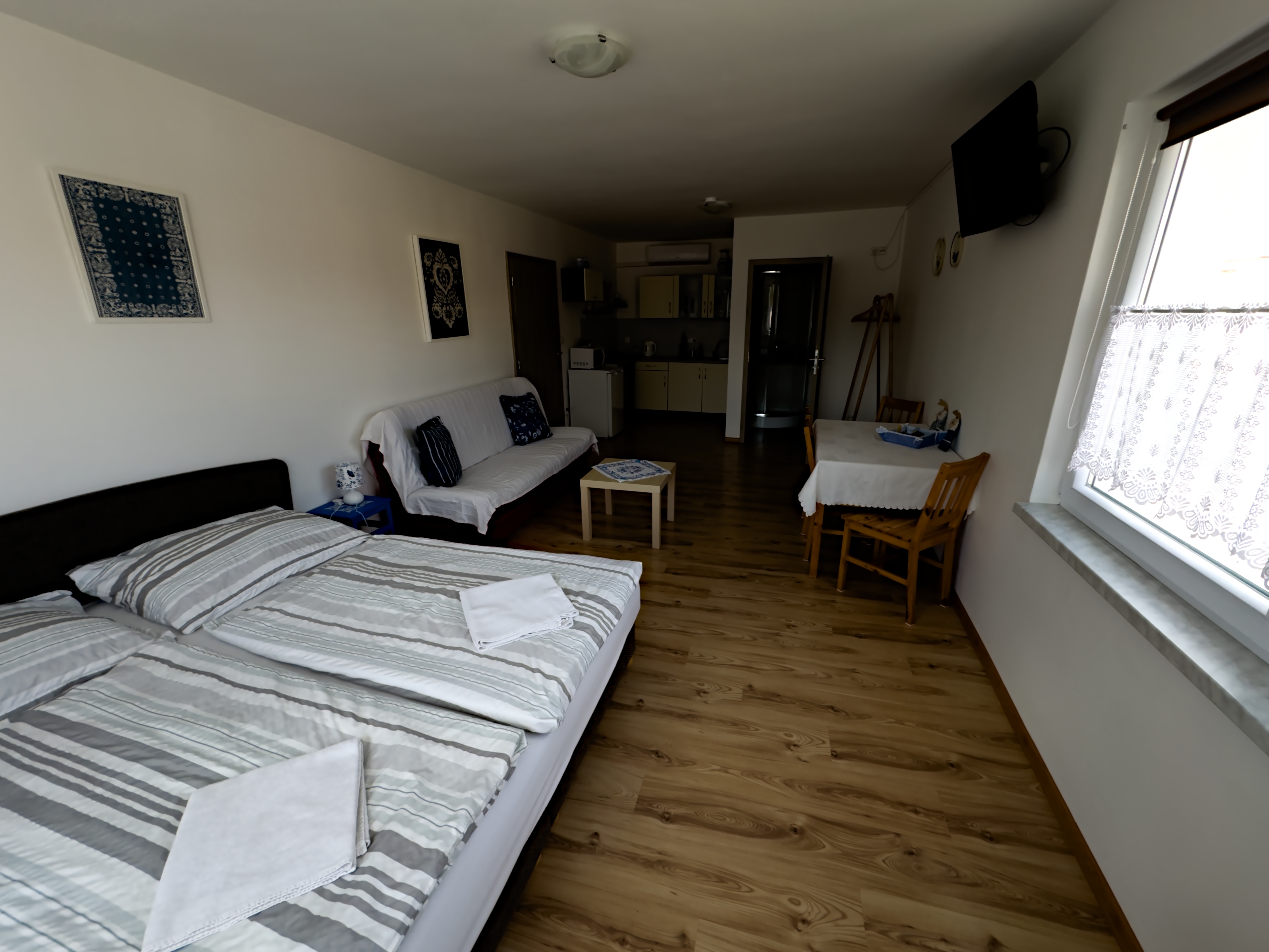 Modrotiskový apartmán